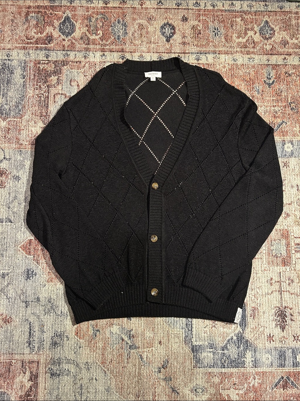 Todd Snyder Argyle Cardigan